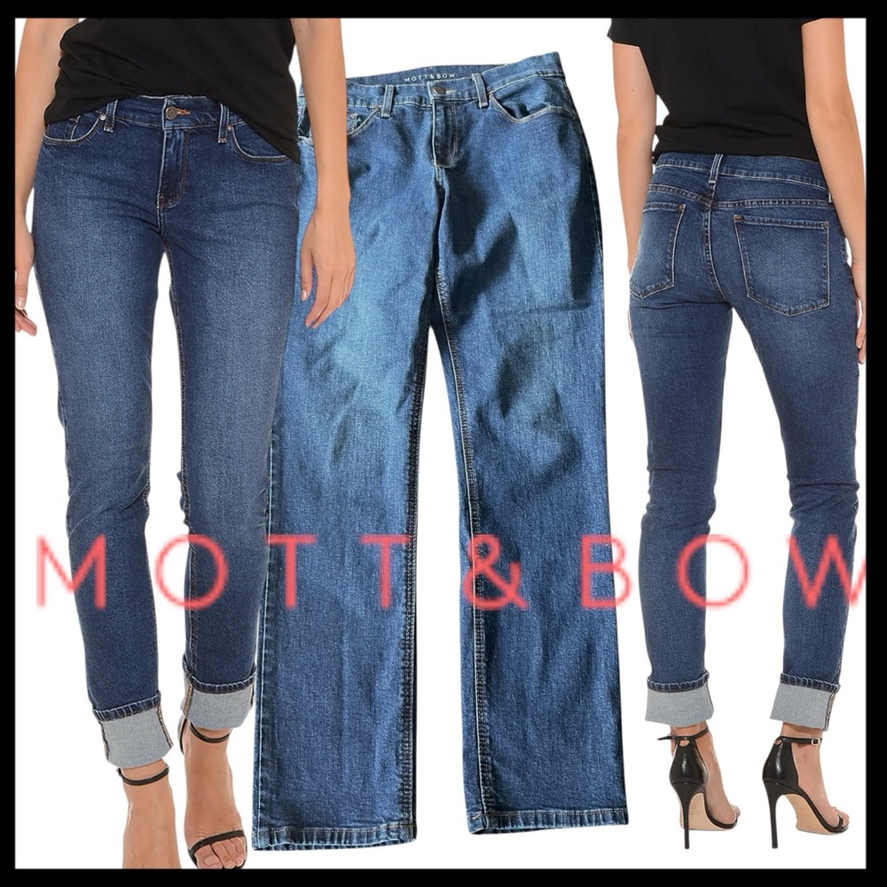 Mott & Bow Slim Boyfriend Ridge Jeans (27x30)
